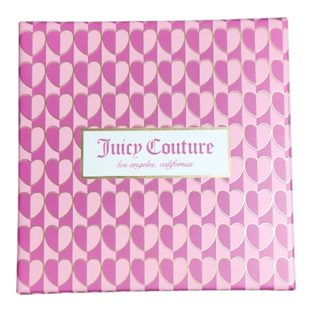 Juicy Couture NWT Crystal Tennis Bracelet with Signature Script Logo Charm - Picture 3 of 4